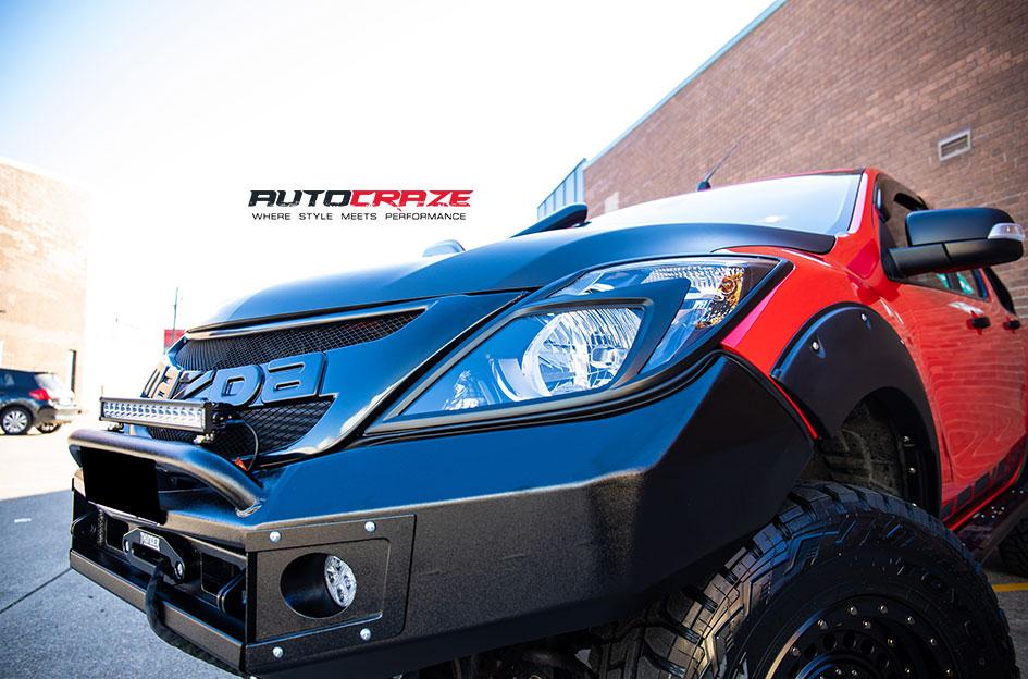 MAZDA BT 50 PANZER XD SATIN BLACK